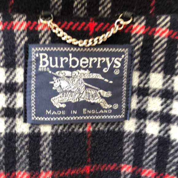 Burberry Women's Navy Blue Wool Duffle Coat w/ COA - Picture 13 of 14